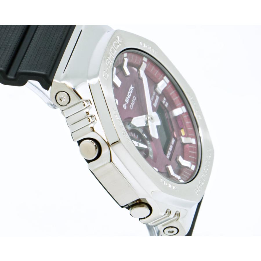 G-SHOCK Gショック メタルカバード GBM-2100A-4BJF バーガンディー