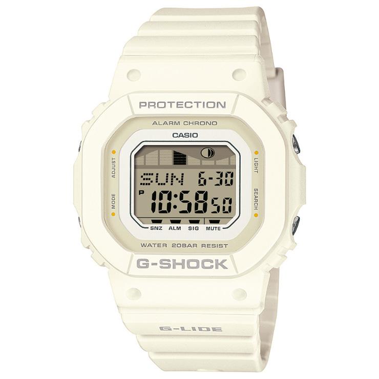 G-SHOCK カシオ Gショック G-LIDE ミッドサイズ GLX-S5600-7BJF ホワイト スポーツライン Ｇライド タイドグラフ ムーンデータ デジタル 白 ユニセックス 腕時計｜iget｜03