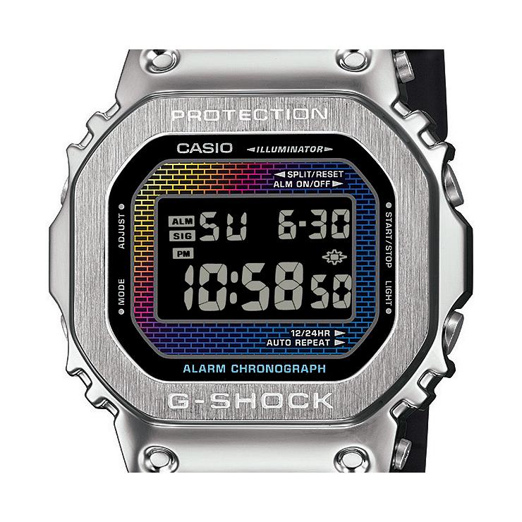 ORIGIN(G-SHOCK) G-SHOCK メタルカバード レインボーカラー文字