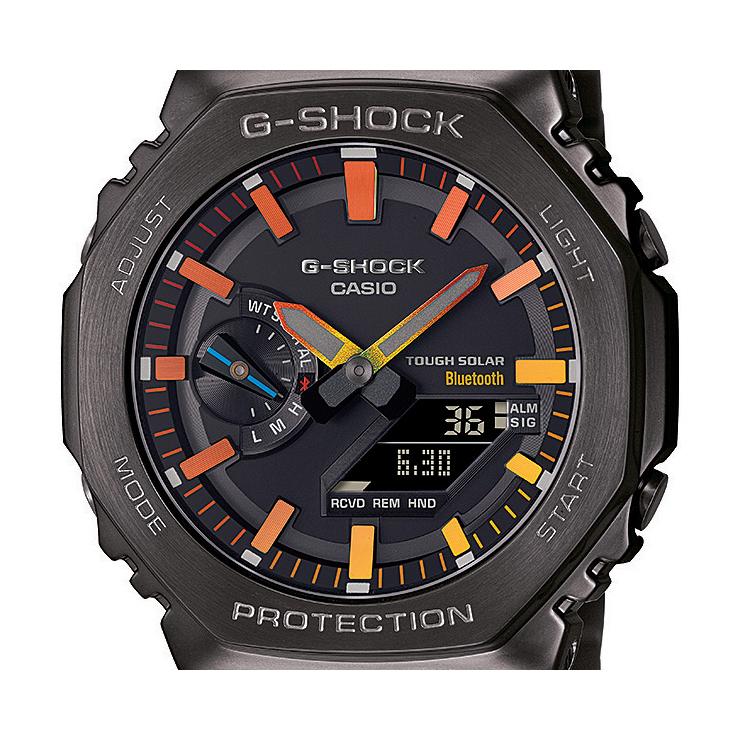 G-SHOCK フルメタル ソーラー スマートフォンリンク GM-B2100BPC-1AJF カシオ Gショック CASIO オクタゴン 腕時計｜iget｜03