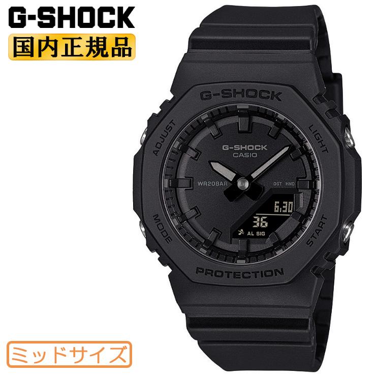 G-SHOCK スモールサイズ GMA-P2100BB-1AJF オールブラック G-SHOCK スモールサイズ GMA-P2100BB-1AJF オールブラック