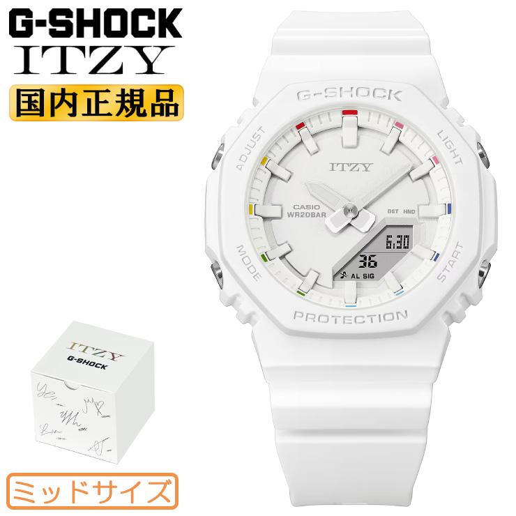 G-SHOCK スモールサイズ ITZY コラボ GMA-P2100IT-7AJR ホワイト G-SHOCK スモールサイズ ITZY コラボ GMA-P2100IT-7AJR ホワイト