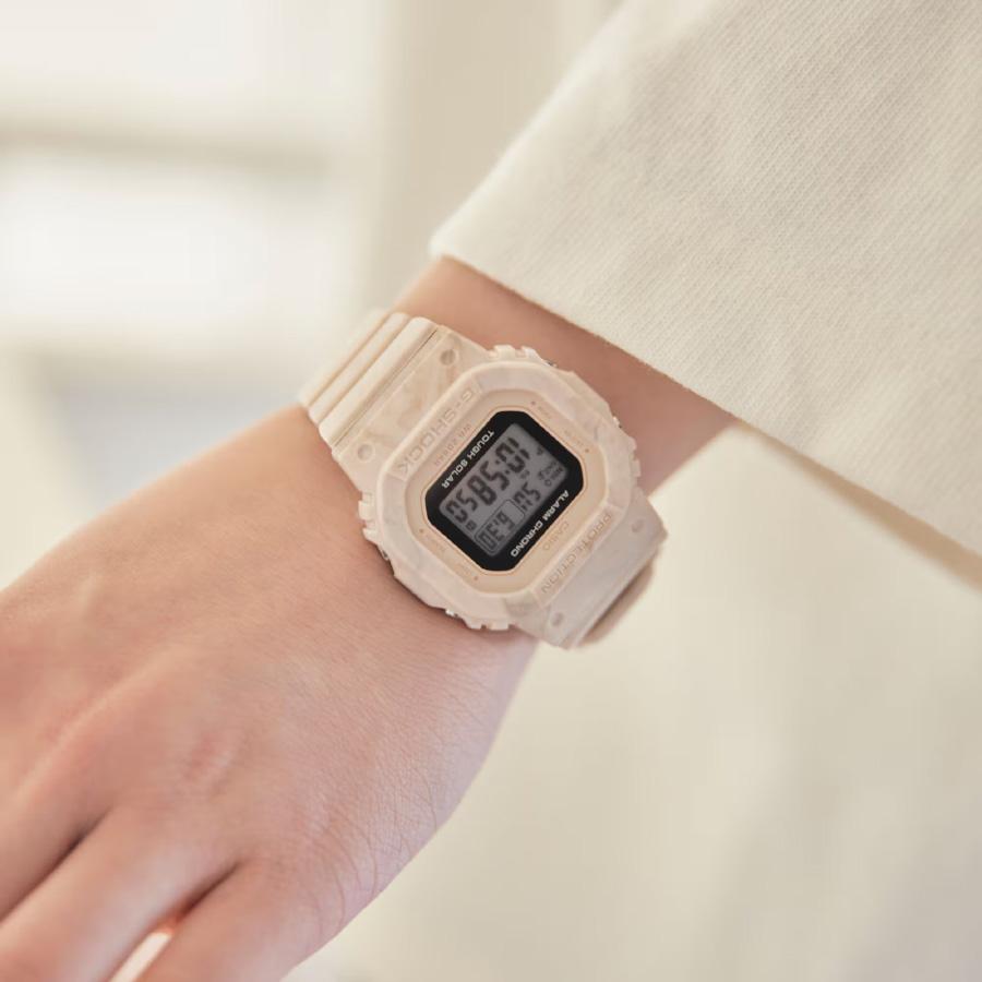 G-SHOCK WEB限定モデル カシオ Gショック オリジン ミッドサイズ ソーラー GMS-S5600RT-4JF ピンク スクエア 赤 デジタル ユニセックス 腕時計｜iget｜03