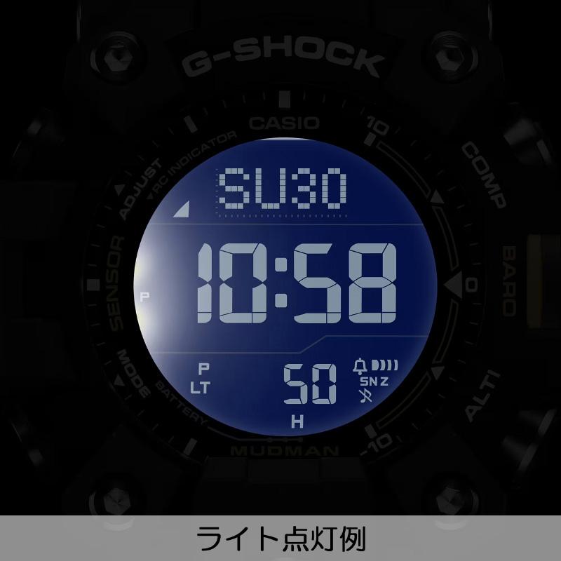 G-SHOCK マッドマン GW-9500-3JF 電波 ソーラー トリプルセンサー カシオ Gショック Master of G 陸G 防塵・防泥仕様 カーキグリーン＆ブラック 緑 黒 腕時計｜iget｜04