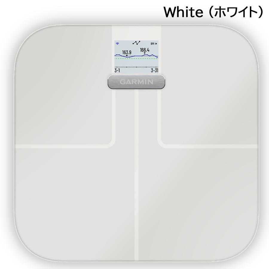 スマート体重計 体組成計 ガーミン GARMIN Index S2 アプリで管理 体脂肪率 体内水分量 骨格筋量（筋肉量） 骨量 BMI（体格指数） | GARMIN | 04