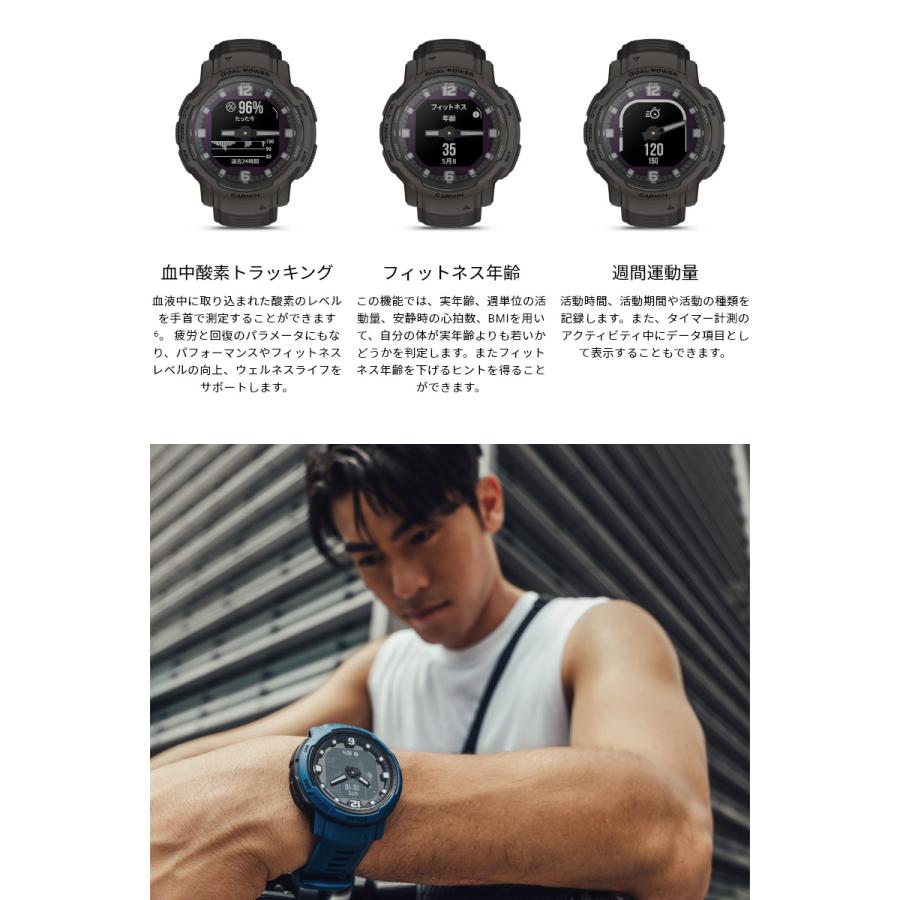 GARMIN GPSスマートウォッチ ガーミン インスティンクト クロス GARMIN GPSスマートウォッチ ガーミン インスティンクト クロス