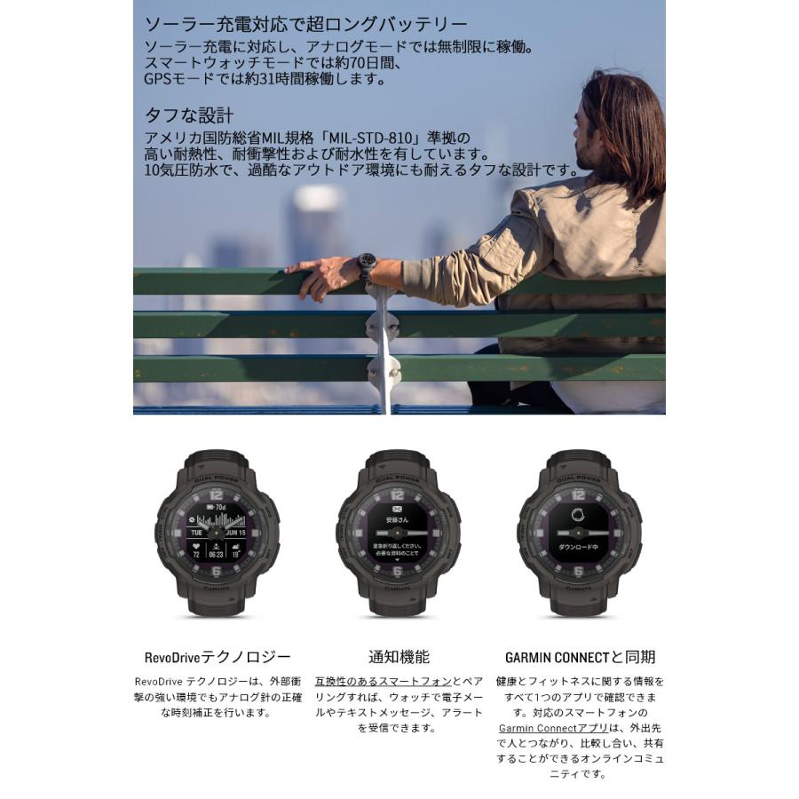GARMIN GPSスマートウォッチ ガーミン インスティンクト クロス GARMIN GPSスマートウォッチ ガーミン インスティンクト クロス