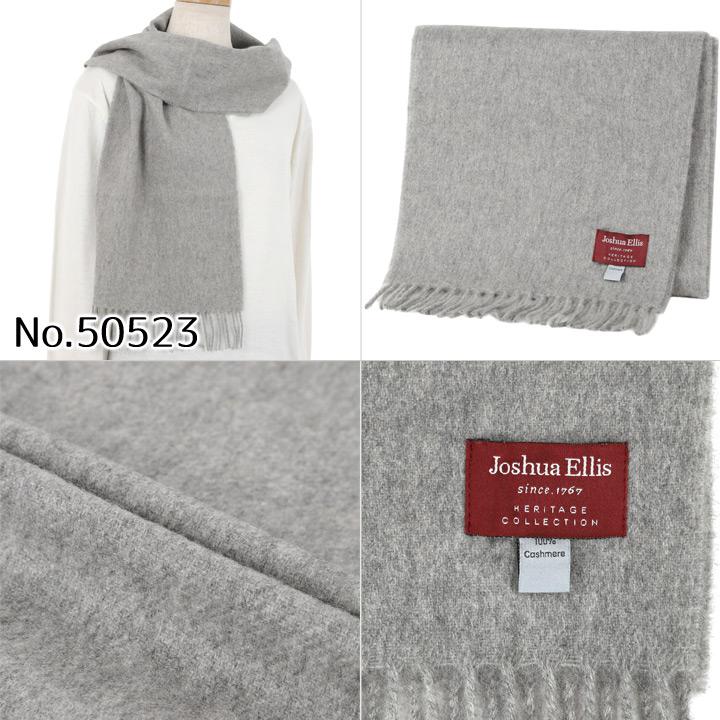 Joshua Ellis カシミヤ100% チェックマフラー 18322008162-11.jpg