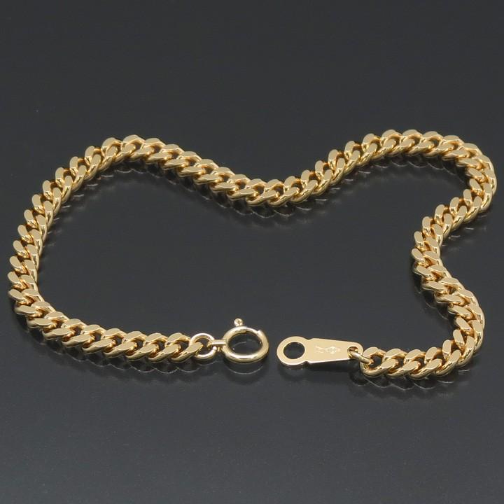 喜平ブレスレット 18金 2面 K18ゴールド 10g-18cm 造幣局検定 喜平ブレスレット 18金 2面 K18ゴールド 10g-18cm 造幣局検定