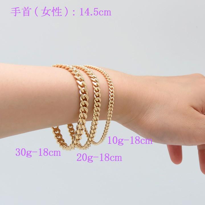 喜平ブレスレット 18金 2面 K18ゴールド 10g-18cm 造幣局検定 喜平ブレスレット 18金 2面 K18ゴールド 10g-18cm 造幣局検定