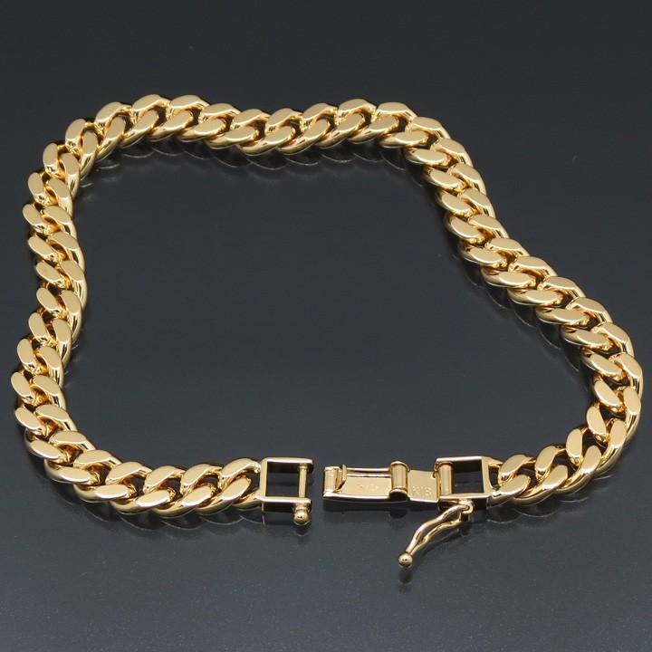 ブレスレット　k18 刻印あり　2g 喜平　18k 刻印　ネックレス 楽天市場】喜平 ブレスレット k18 2面の通販