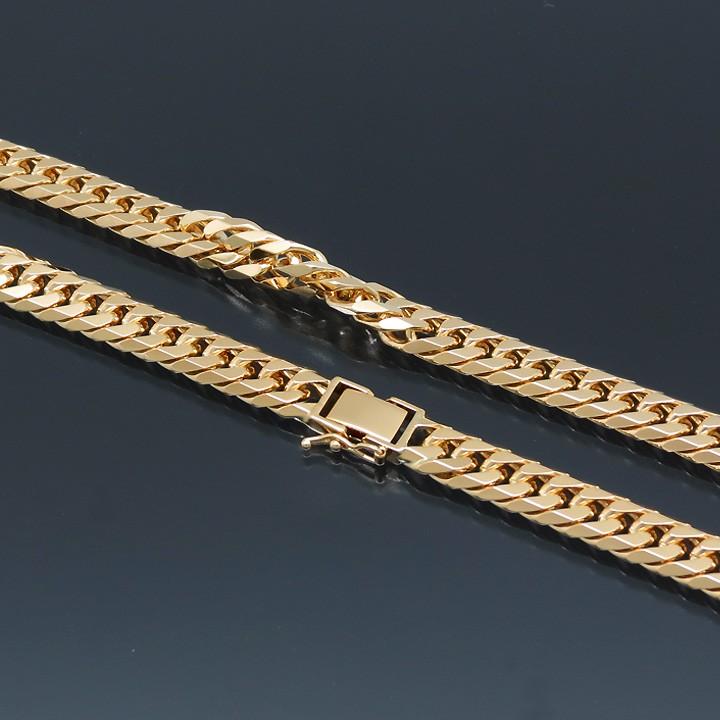 喜平ネックレス 18金 6面ダブル K18ゴールド 100g-60cm 造幣局