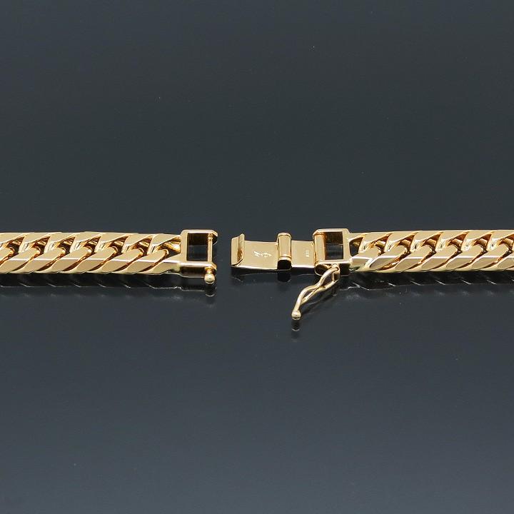 喜平ネックレス 18金 6面ダブル K18ゴールド 100g-50cm 造幣局検定刻印