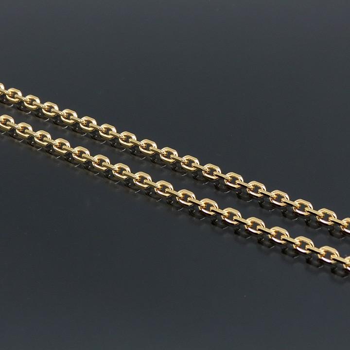 ネックレスチェーン 18金 K18ゴールド 1.0φ 20g-50cm 小豆 ネックレスチェーン 18金 K18ゴールド 1.0φ 20g-50cm 小豆
