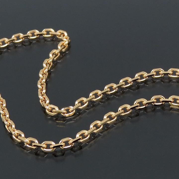 ネックレスチェーン 18金 K18ゴールド 1.0φ 20g-50cm 小豆 ネックレスチェーン 18金 K18ゴールド 1.0φ 20g-50cm 小豆