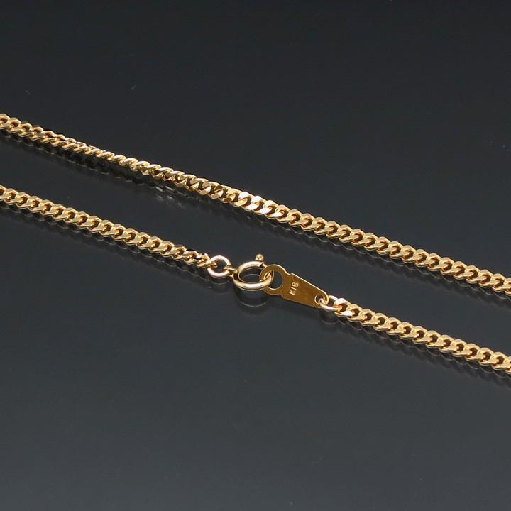 喜平ネックレス 18金 2面 K18ゴールド 10g-40cm 造幣局検定刻印