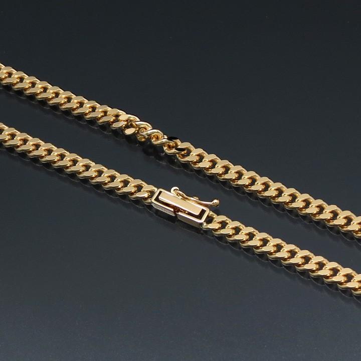 喜平ネックレス 18金 2面 K18ゴールド 30g-60cm 造幣局検定刻印