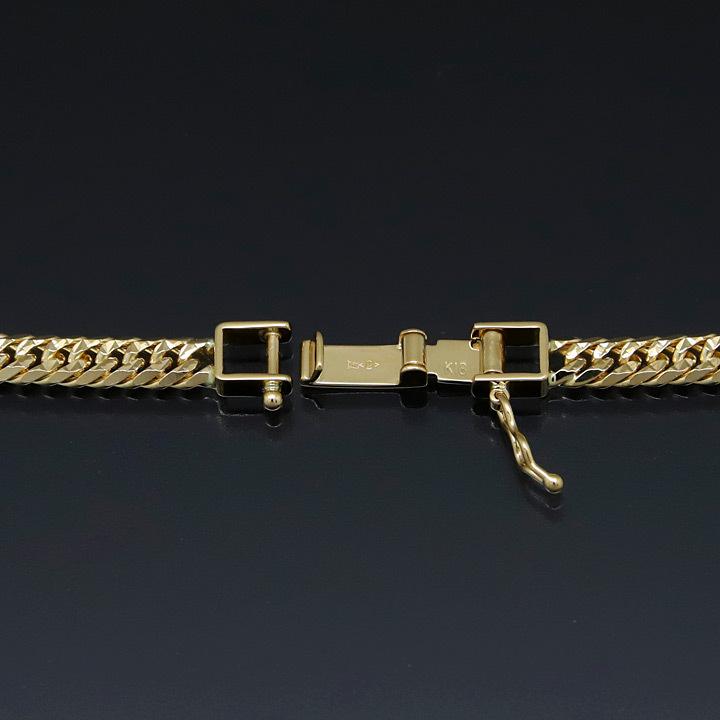 喜平ネックレス 18金 スターカット6面ダブル 六面キヘイ K18 喜平ネックレス 18金 スターカット6面ダブル 六面キヘイ K18
