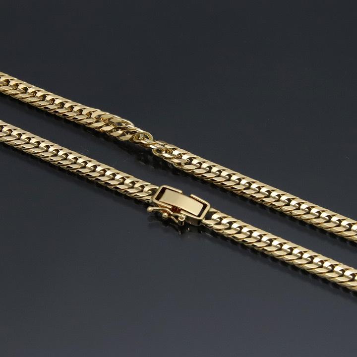 喜平ネックレス 18金 16面ダブル K18ゴールド 30g-50cm 造幣局