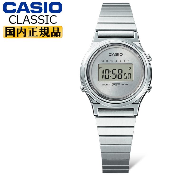 CASIO デジタル腕時計 シルバー スタンダード（CASIO） CASIO Classic LA700WE-7AJF カシオ クラシック