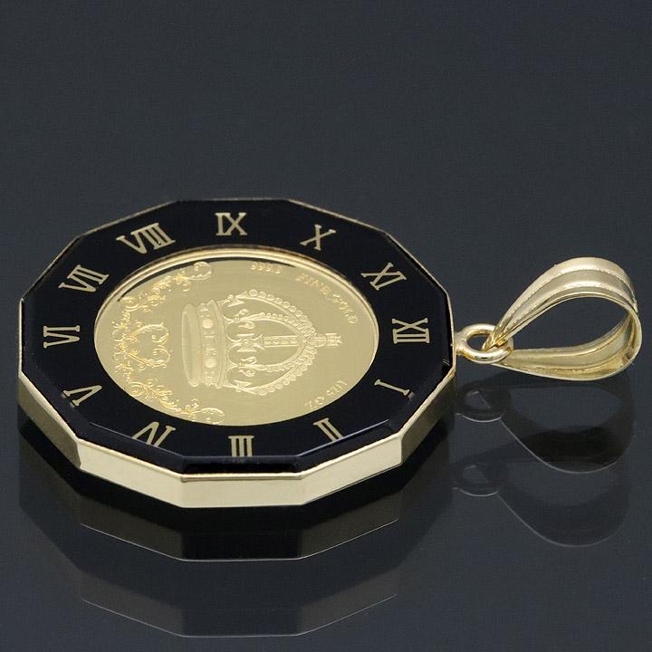 24金 コイン トップ ペンダントトップ ペンダントヘッド 24金 コイン トップ ペンダントトップ ペンダントヘッド