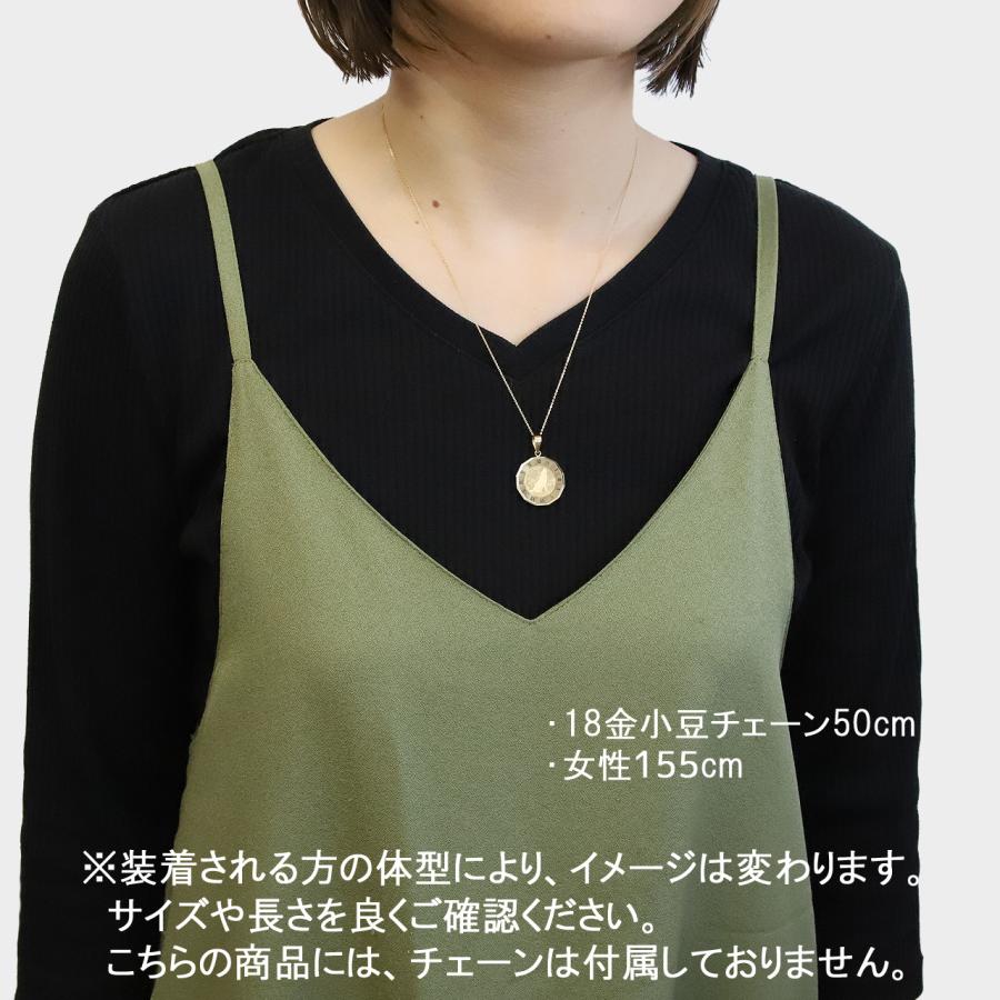 ペンダントトップ K24/K18ペンダントトップ(純金/コイン/ヘビモチーフ/1/30oz