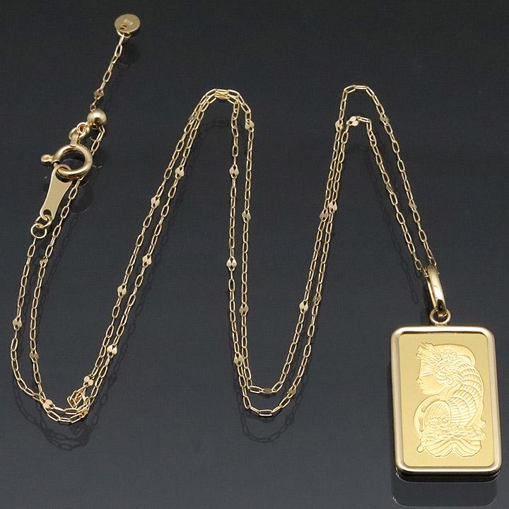 24金 インゴット ネックレス コインペンダント フォルトゥナ 24金 インゴット ネックレス コインペンダント フォルトゥナ
