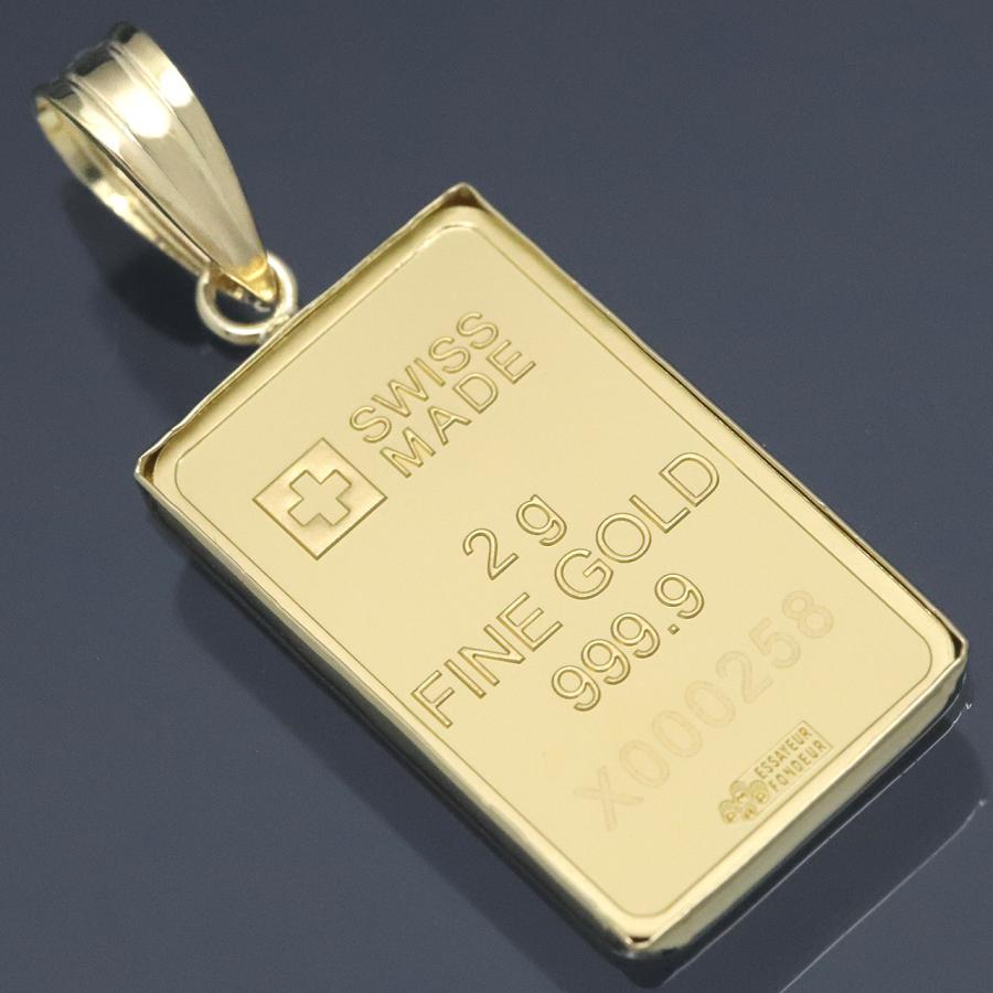 インゴットトップ 24金 コイン ペンダントトップ ペンダントヘッド