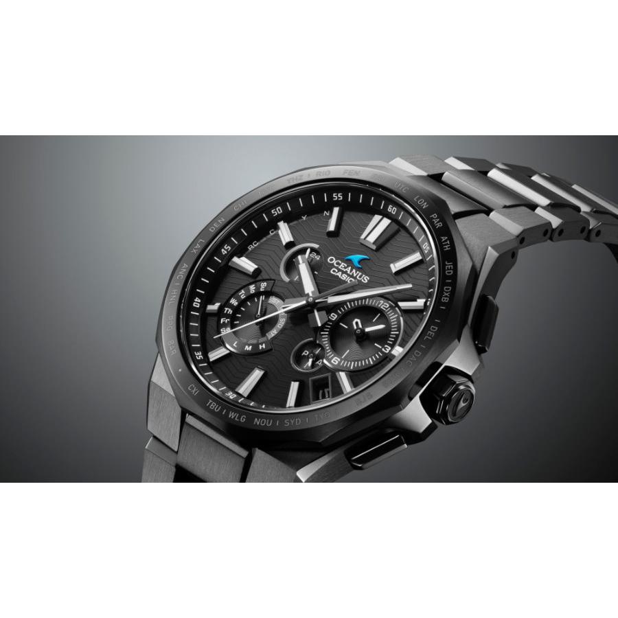 CASIO OCEANUS タフネス ブラック CASIO OCEANUS タフネス ブラック CASIO OCEANUS タフネス ブラック