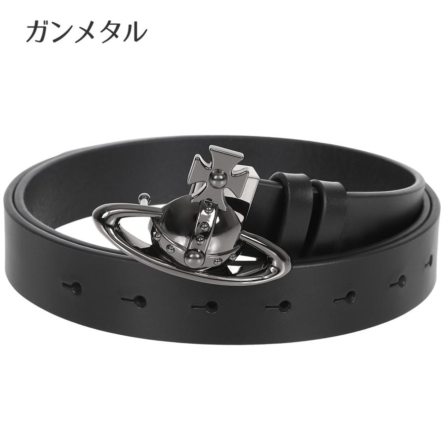 専用Vivienne Westwood ベルト レザー オーブ メタルロゴ Vivienne Westwood（ヴィヴィアンウエストウッド） ベルト オーブ