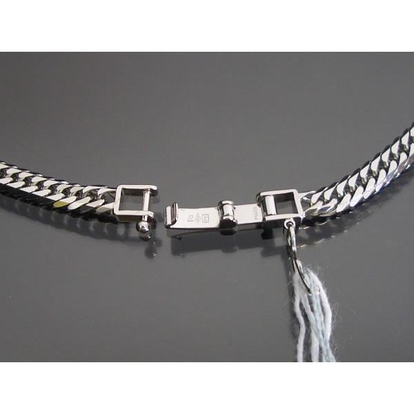 喜平ネックレス プラチナ 6面ダブル PT850 30g-50cm 造幣局検定刻印入