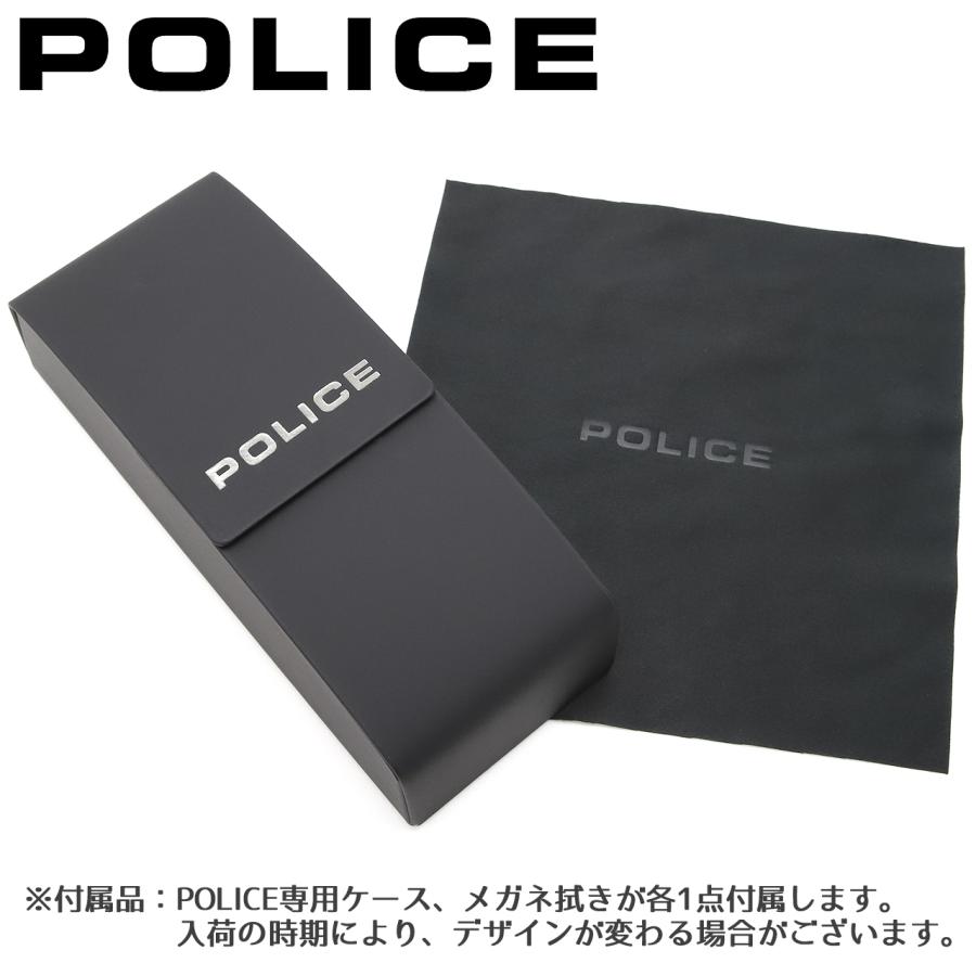 POLICE（ポリス） サングラス スクエア 軽量チタン 偏光レンズ 男性用