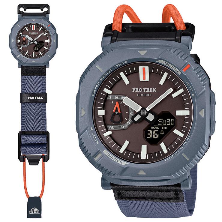 カシオ　プロトレック　パープルPRG-330SD-2JR メンズ　限定品 Amazon.co.jp: [カシオ]CASIO 腕時計 プロトレック日本自然協会