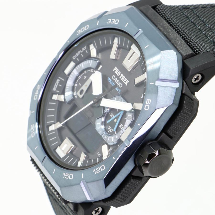 カシオ プロトレック クライマーライン ヨセミテ PRW-B1000B-2JF 電波 ソーラー トリプルセンサー モバイルリンク CASIO PRO TREK デジタル＆アナログ 腕時計の画像