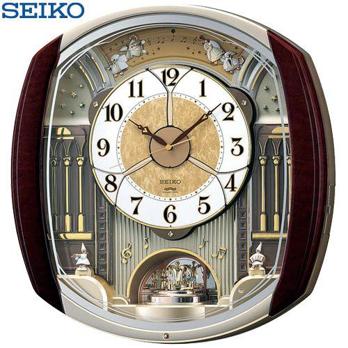 SEIKO（セイコー） 電波 からくり 時計 RE564H 掛け時計 クロック