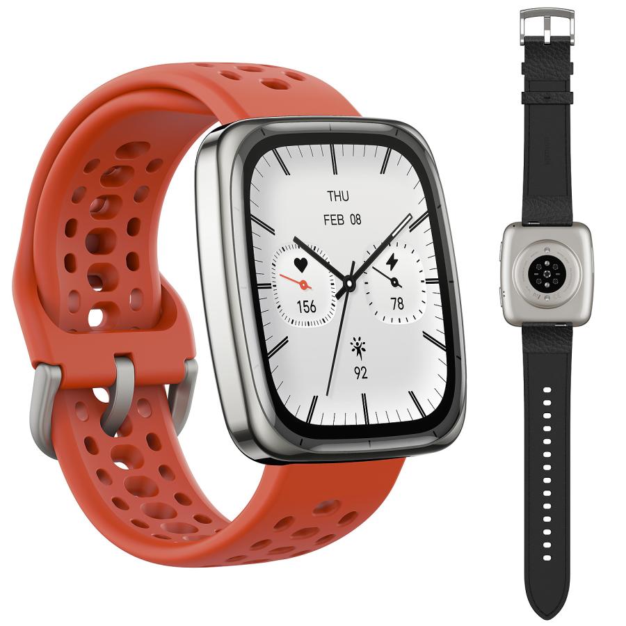 Amazfit スマートウォッチ アマズフィット Active 2 Square