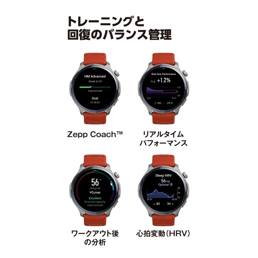 Amazfit スマートウォッチ アマズフィット バランス2 Amazfit Balance