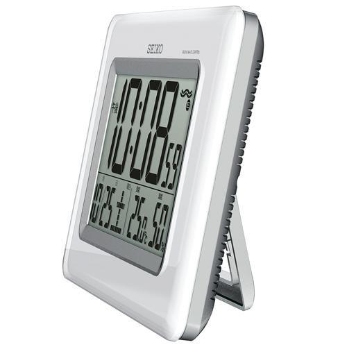 電波 掛 置 兼用 時計 SQ424W デジタル カレンダー 温湿度表示 大型液晶デジタル クロック セイコークロック SEIKO お取り寄せ｜iget｜02