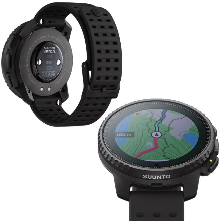 SUUNTO VERTICAL スント　バーティカルステンレススチール製 SUUNTO（スント） バーティカル VERTICAL ステンレス＆ソーラー 太陽光