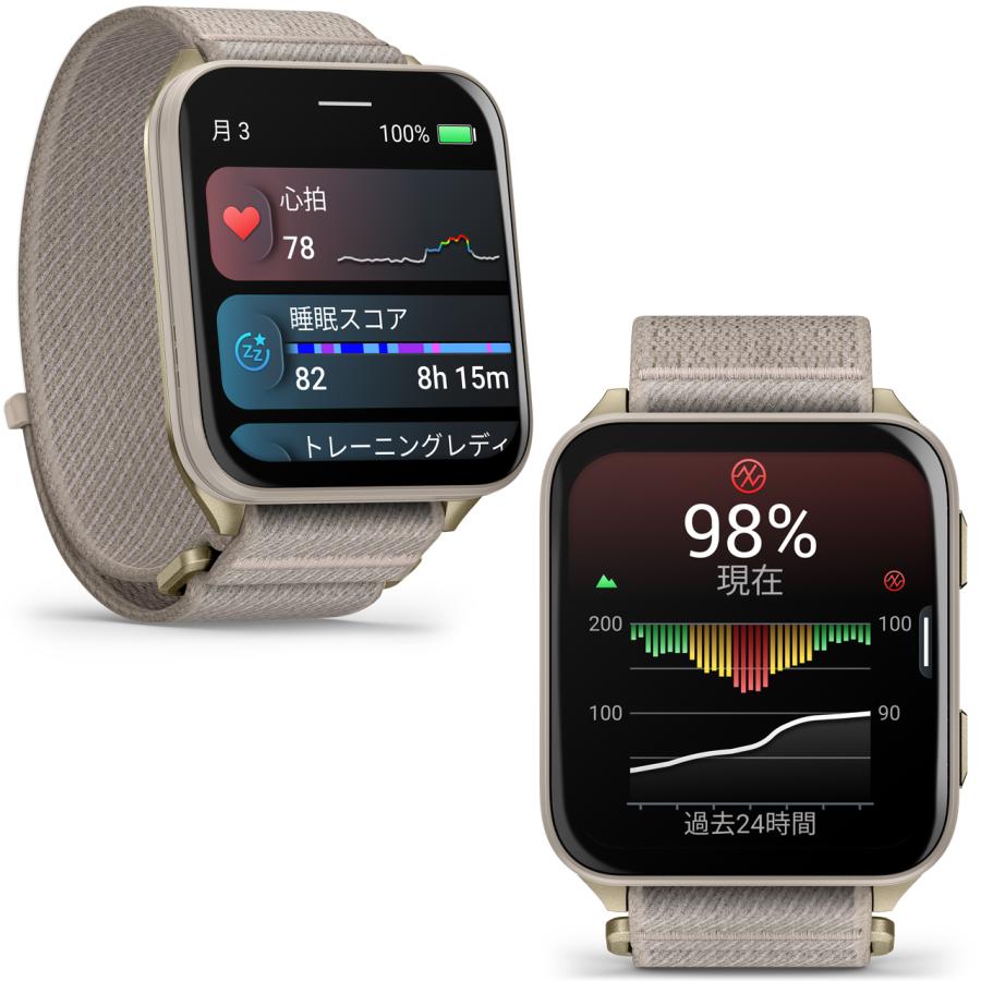 Venu スマートウォッチ ガーミン GARMIN X1 フィットネスGPS 大画面