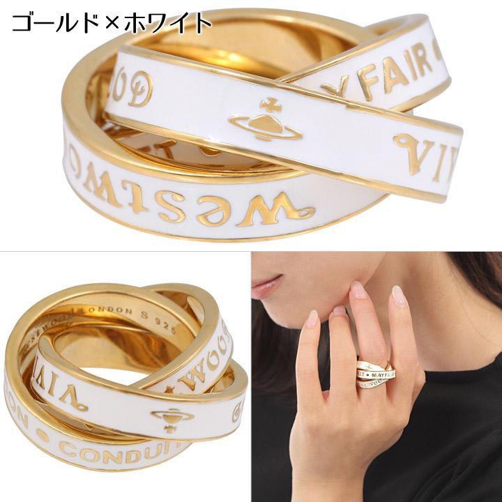 Vivienne Westwood ヴィヴィアンウエストウッド リング 指輪 3連 Vivienne Westwood ヴィヴィアンウエストウッド リング 指輪 3連