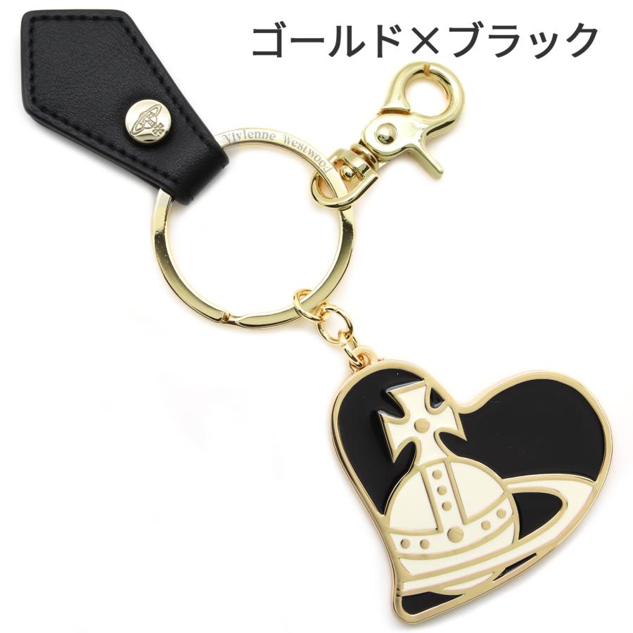Vivienne Westwood キーリング 黒✖︎ゴールド Vivienne Westwood（ヴィヴィアンウエストウッド） キーリング オーブ