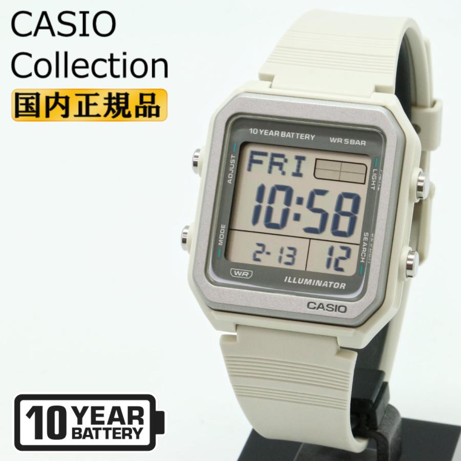 CASIO Collection W-221H-8AJF ベージュ＆グレー カシオ コレクション