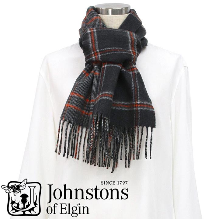 ジョンストンズ リバーシブルマフラー Johnstons メンズ レディース Wa カシミヤ ダークグレーチェック オレンジグレーチェック カシミア Wa0000 Ru66 Waru66 時計 ブランド専門店 アイゲット 通販 Yahoo ショッピング