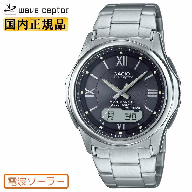 wave ceptor カシオ 電波ソーラー WVA-M630D-1A4JF ブラックフェイス