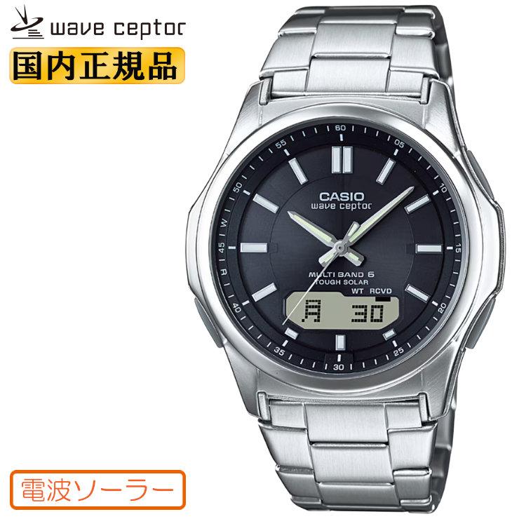 wave ceptor カシオ 電波ソーラー WVA-M630D-1AJF ブラックフェイス