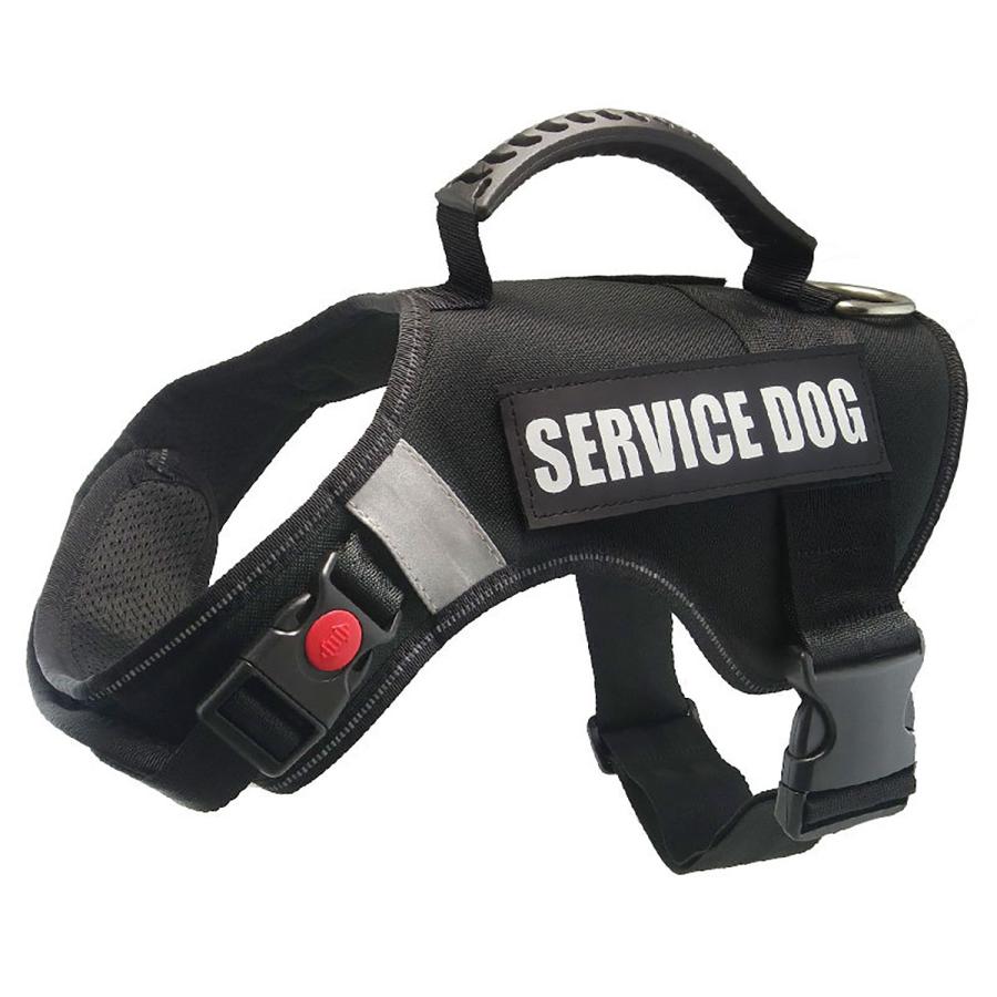 犬用ハーネス、中大型犬 ハーネス、犬用チェストストラップ、IDタグカスタム、引っ張り防止胴輪 首締め防止効果き、ペット用首輪 、サイズ調整 犬 ハーネス 人気 | 