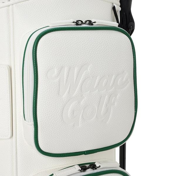 WAAC ゴルフバッグ・キャディバッグ グレー・グリーン UNISEX ユーティリティキャディバッグ グリーン