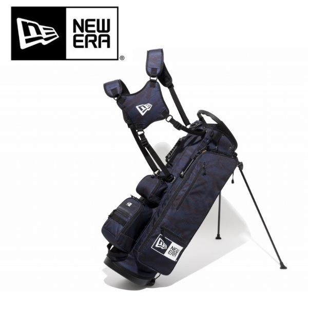 NEWERA GOLF ニューエラ ゴルフ キャディバッグ スタンド式 タイガーストライプネイビー 11404363 : 11404363 :  IG-NET GOLF Yahoo!店 - 通販 - Yahoo!ショッピング