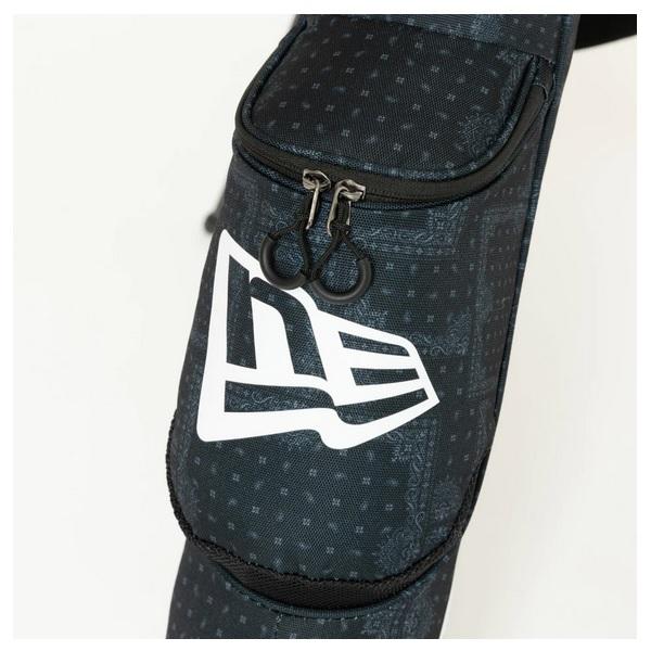 ニューエラ ゴルフ サブ セルフスタンド バッグ ケース バンダナ柄 NEW ERA（ニューエラ） ゴルフ セルフスタンドケース ワードマークロゴ